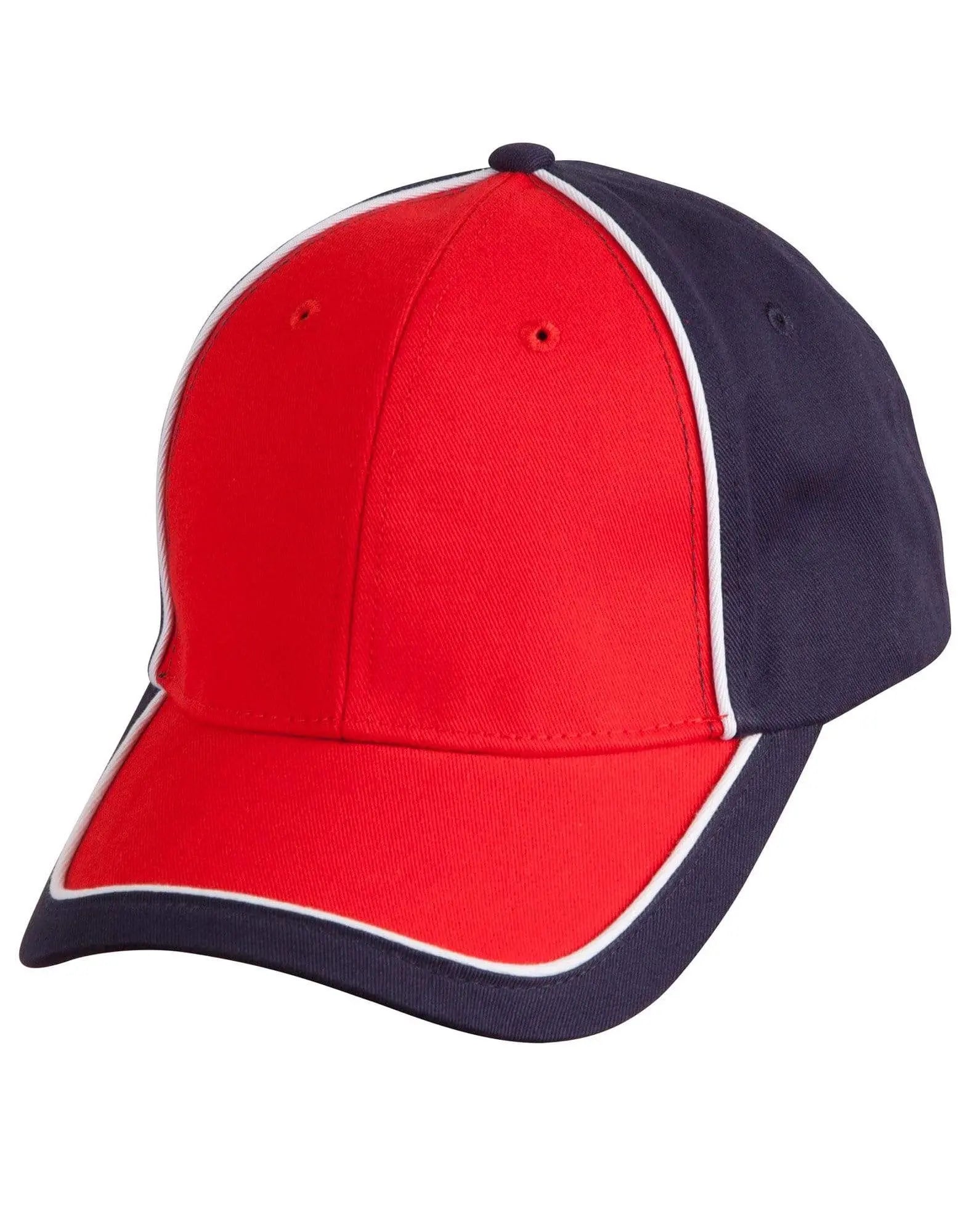 Arena Two Tone Cap Ch78 Active Wear Winning Spirit Navy/White/Red One size